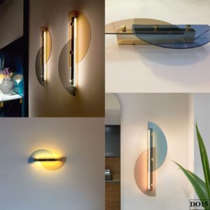 Đèn treo tường thủy tinh Gin - DO15