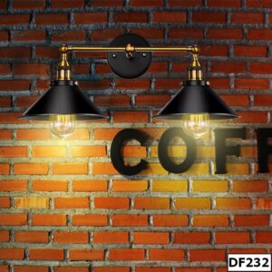 Đèn treo tường 2 đầu chao chụp DF232