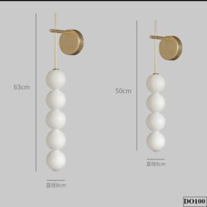 Đèn treo tường bắc âu Ticandy DO100