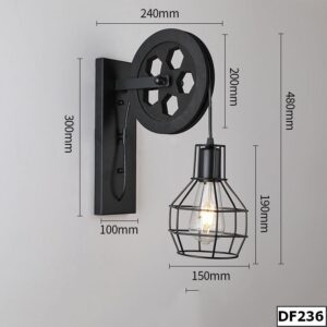 Đèn treo tường dòng dọc Ziru DF236