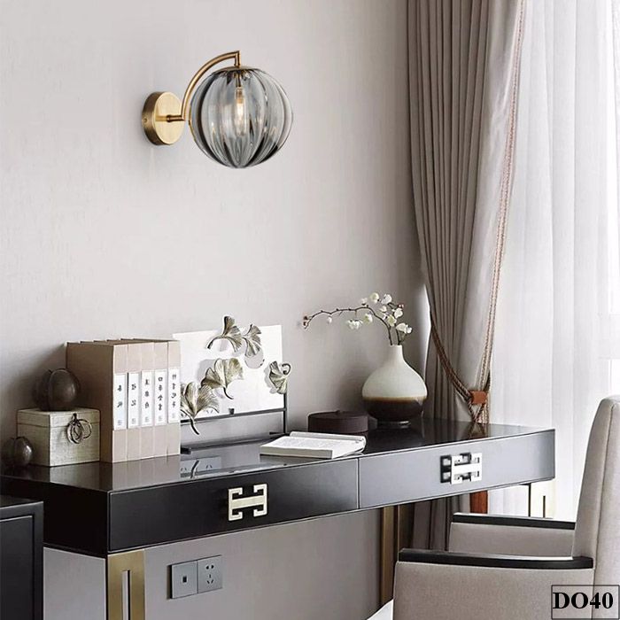 Đèn treo tường hình địa cầu Henna - DO40 - Hoài An Vendor Đèn treo tường hình địa cầu Henna - DO40