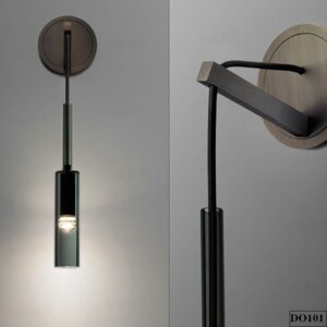 Đèn treo tường thuỷ tinh đẹp Totoz DO101