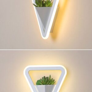 Đèn treo tường trồng cây hình tam giác Hyamix - DO45