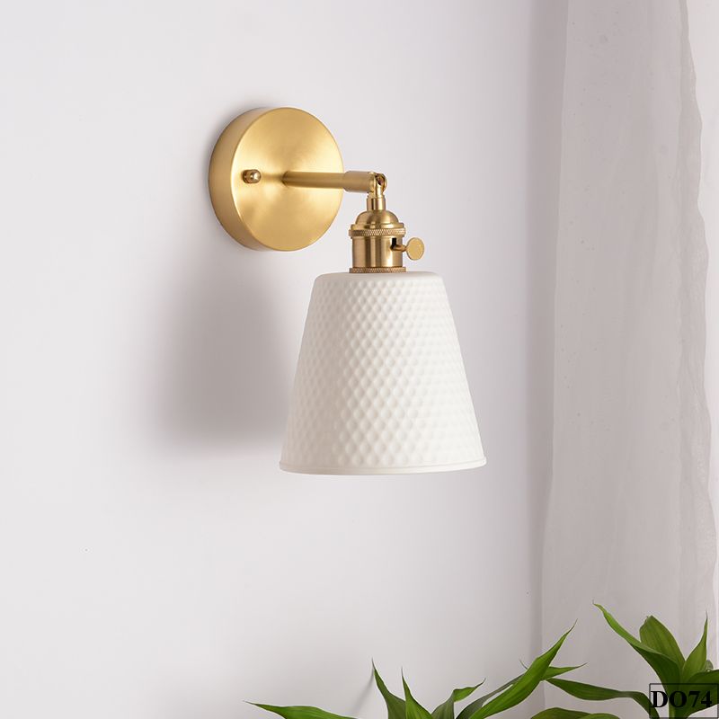 Đèn tường chao gốm Unzo DO74 - Hoài An Vendor Đèn treo tường bằng gốm DO74