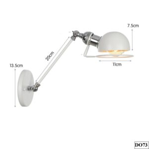 Đèn treo tường đọc sách gấp khúc DO73