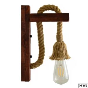 Đèn tường gỗ dây thừng Hatado DF152