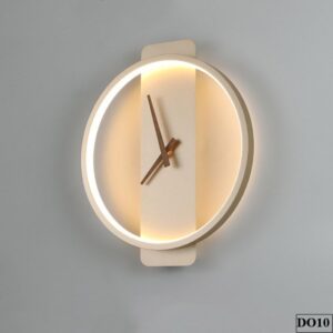 Đồng hồ đèn led treo tường Doran - DO10